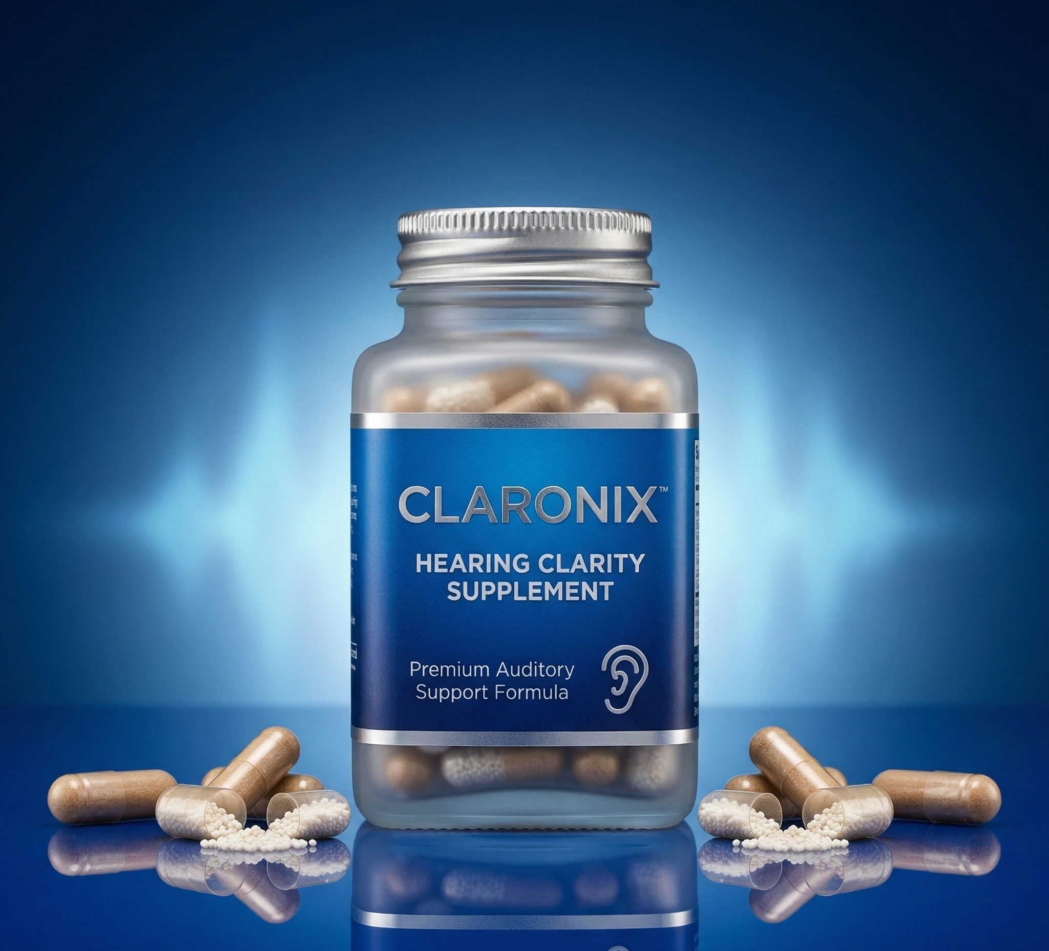 Claronix – výživový doplnok pre podporu sluchu, 60 kapsúl v balení, Jandovex.Eu